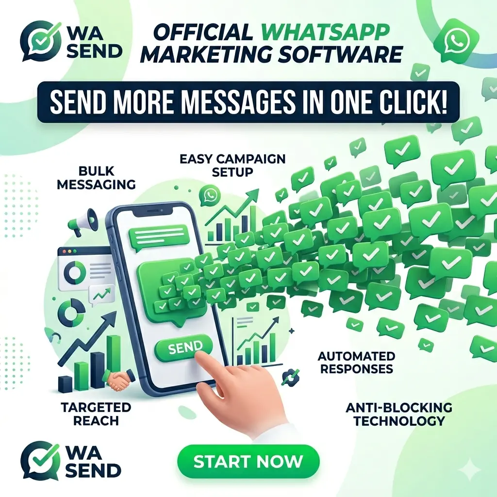Best WhatsApp Marketing Software - WA Send - WhatsApp Official Business API